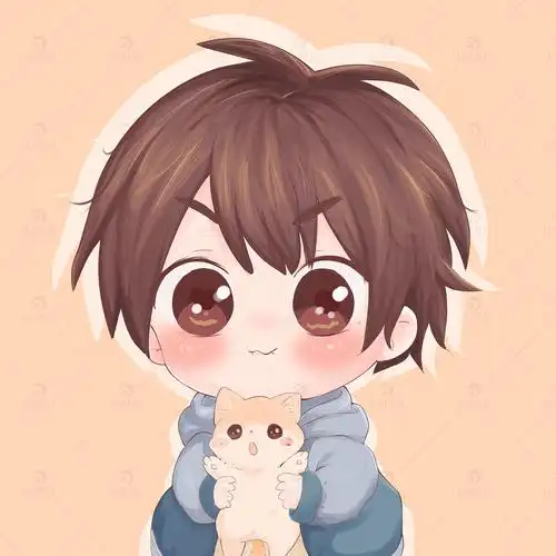 卡通手绘可爱q版人物头像练习