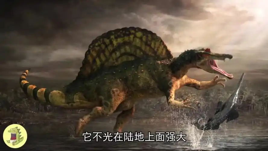 9800万年前长着背鳍的恐龙用尾巴横扫侏罗纪比霸王龙还强