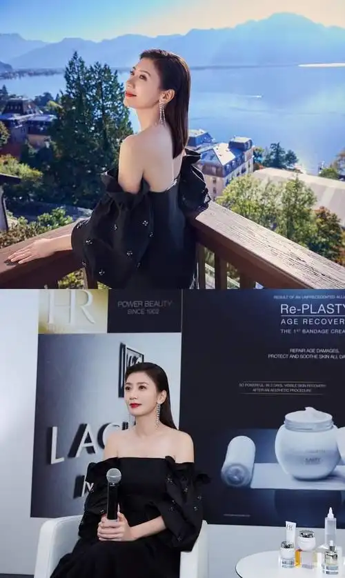 时尚与年龄无关,70后贾静雯穿出无龄感的时尚,简约大方又高级