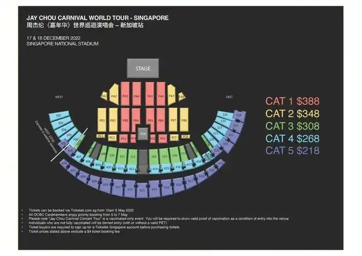 周杰伦演唱会门票