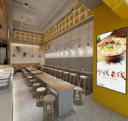 下面是一些米粉店装修的建议.