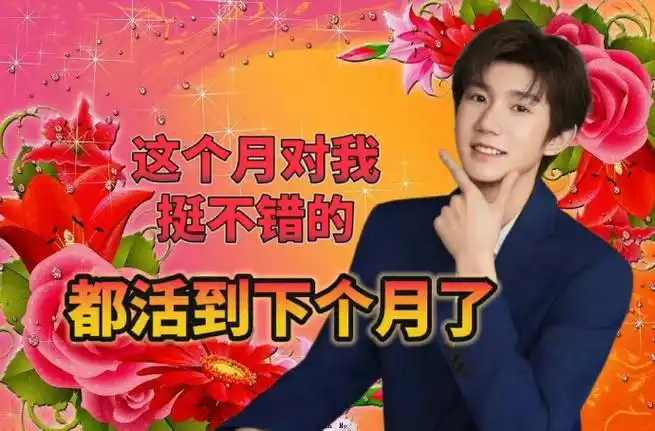 王源23岁且放青山远#我说想要八字手势小圆表情包于是就得到了