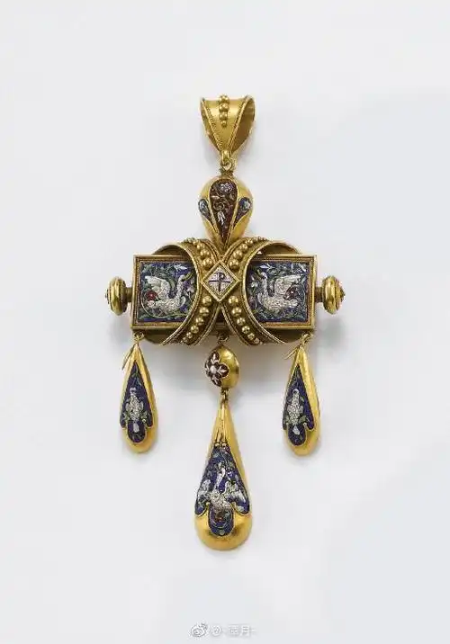 意大利马赛克古董珠宝