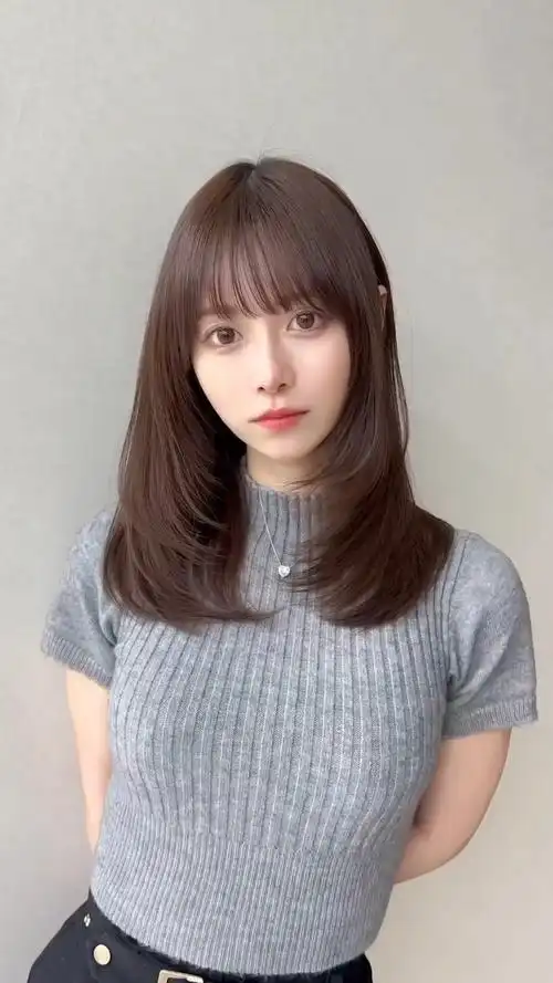 几乎适合所有人的中长层次碎发