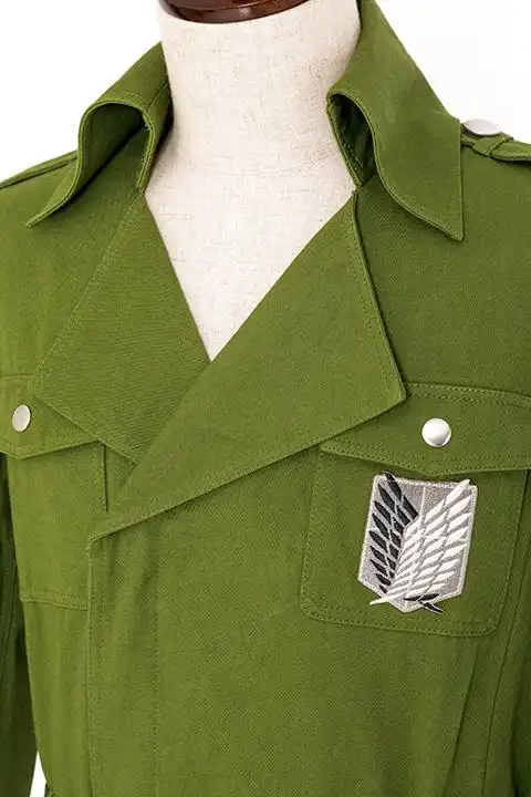 长身玉立实用中二进击的巨人调查团大衣实物版登场