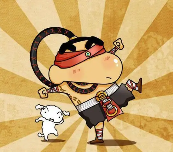 蜡笔小新版lol英雄你能认出几个我只认出盲僧全认出的请举手