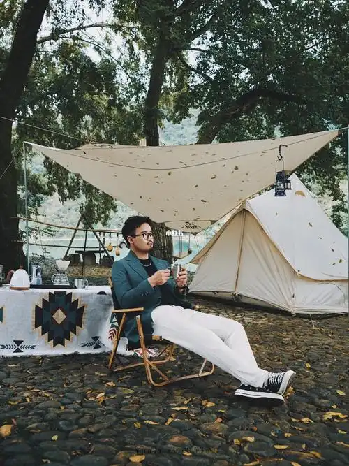 西服多场景搭配-露营篇7215