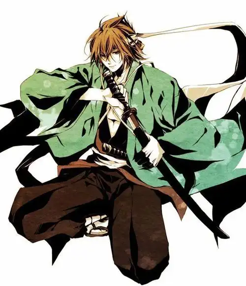 有什么好看的动漫头像～男带刀的