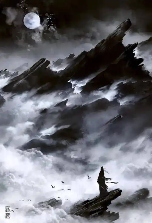 丙希赏析丨惊艳插画师笔下的武侠世界