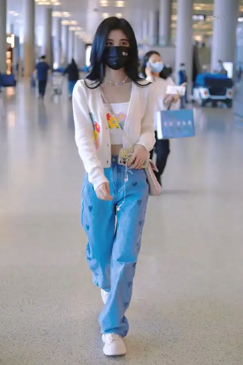 鞠婧祎私服##活力girl穿搭