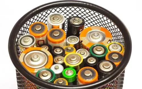 各式各样的电池
