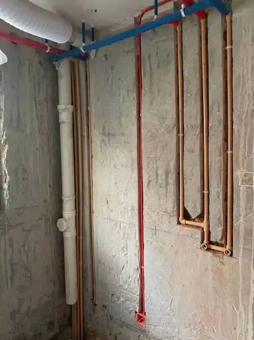 天虹花苑430平新房施工现场天虹花苑430平水电施工现场