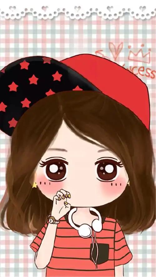 萌萌图可爱的小薇可爱头像壁纸