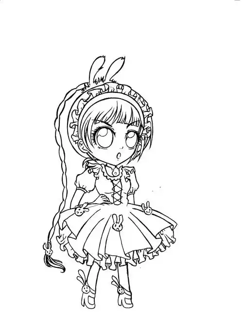 小舞简笔画 小舞简笔画可爱q版