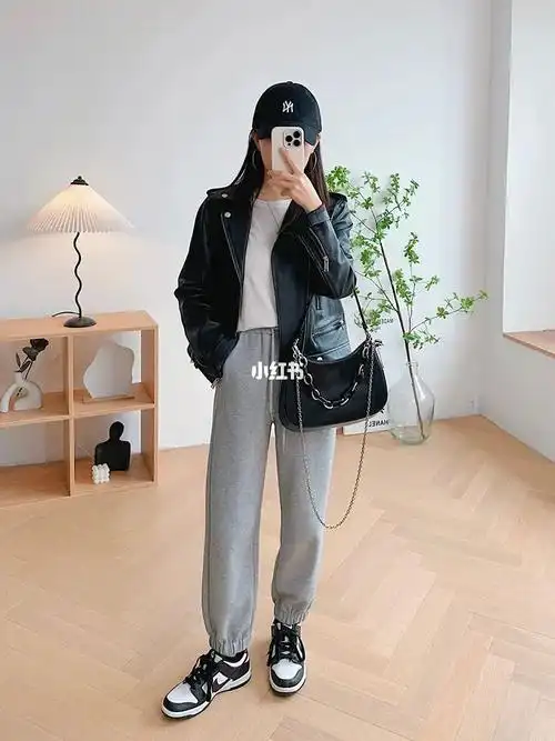 15080小个子显高穿搭运动裤搭配