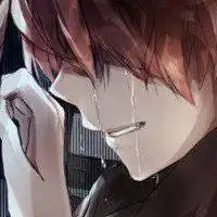 动漫男孩哭泣头像图片_微信头像图片大全