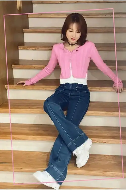 40岁的吴昕靠百元单品变身穿搭博主