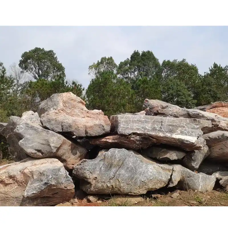 室外摆景水系石 观赏水景石 太湖石摆放制作