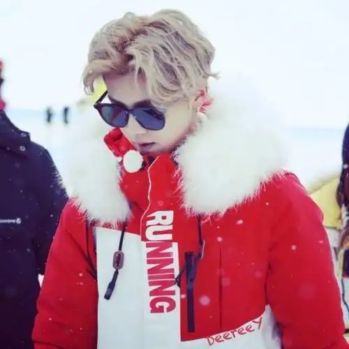 鹿晗阿尔卑斯山录跑男,盛世美颜超耐看,不见关晓彤!