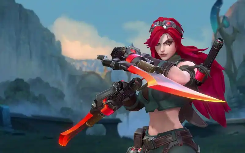 钢铁叛军 卡特琳娜皮肤视频 - lol英雄联盟手游 resistance katarina