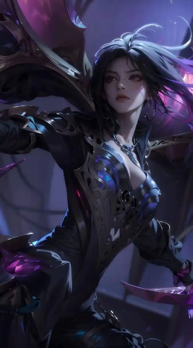 ai绘画# 英雄联盟卡莎[色]