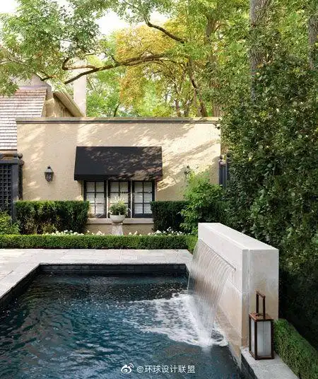 庭院景观丨水景设计