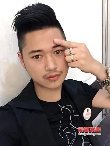 男人雅痞发型图片 国内男士绅士发型图片(3)