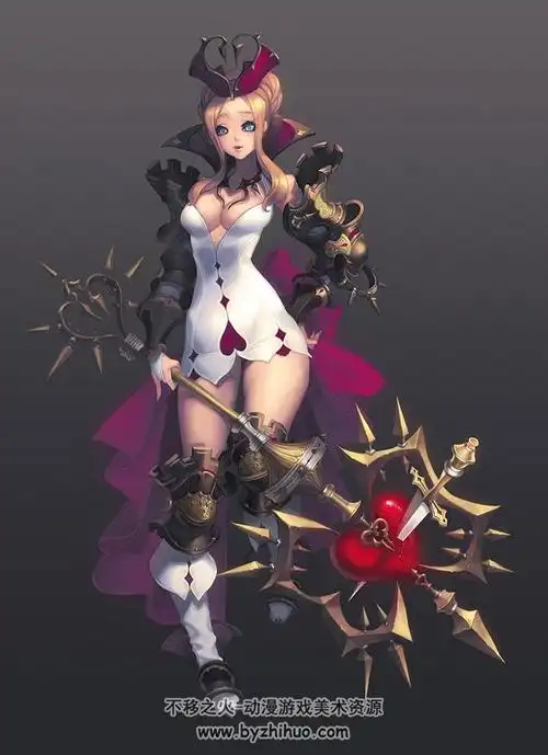 日韩风格女性角色原画cg插画合集1479p