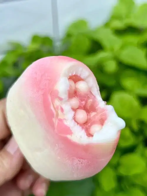 挖到宝啦75水蜜桃雪糕25r一个