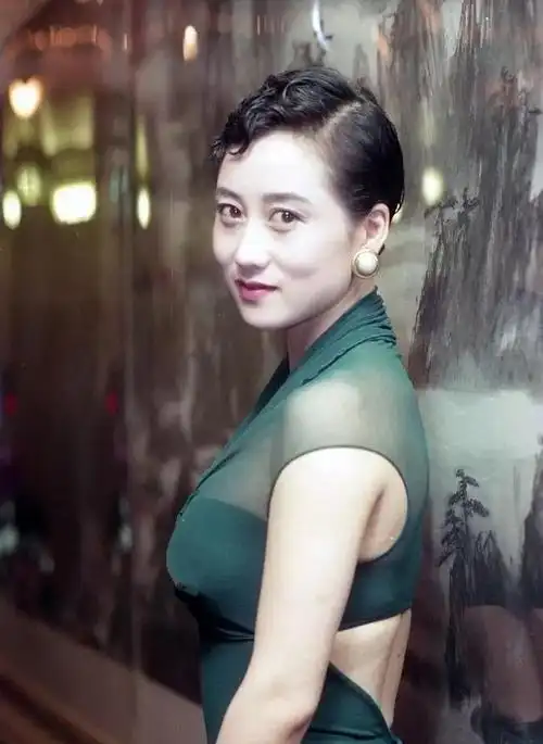 利智近照李连杰为她抛弃结发妻子哪里知道美人也有迟暮时