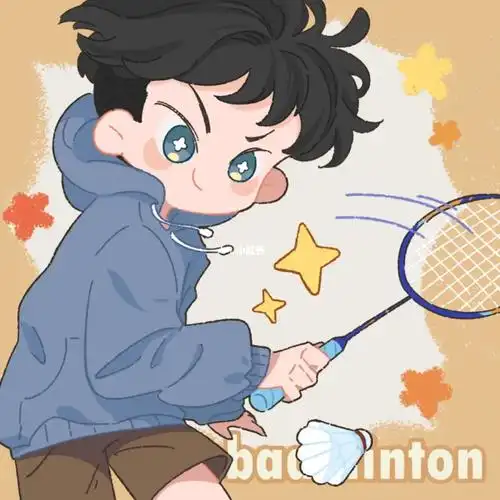 羽毛球头像啦