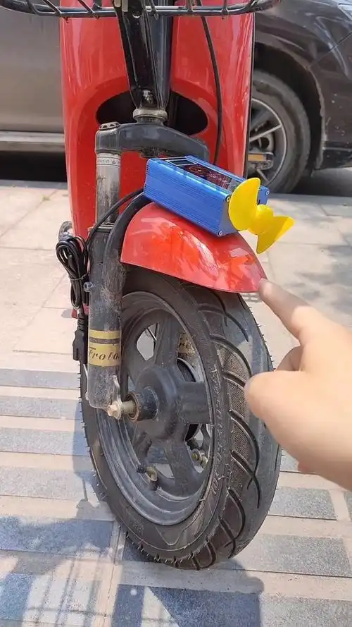 电动车边走边充电