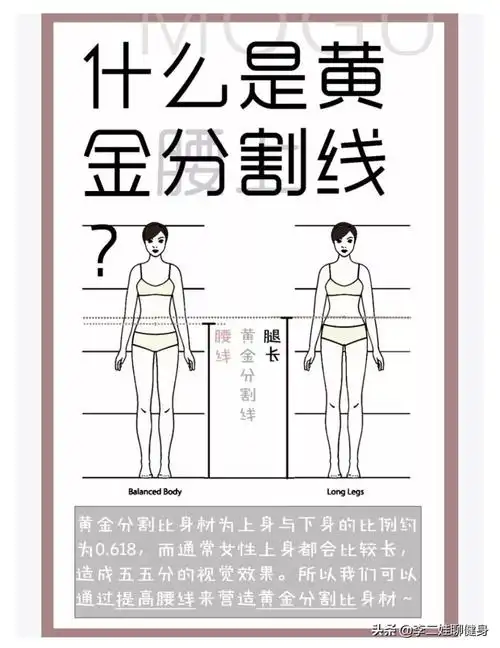 0618黄金比例身材怎么算拥有这个比例你就是幸运儿
