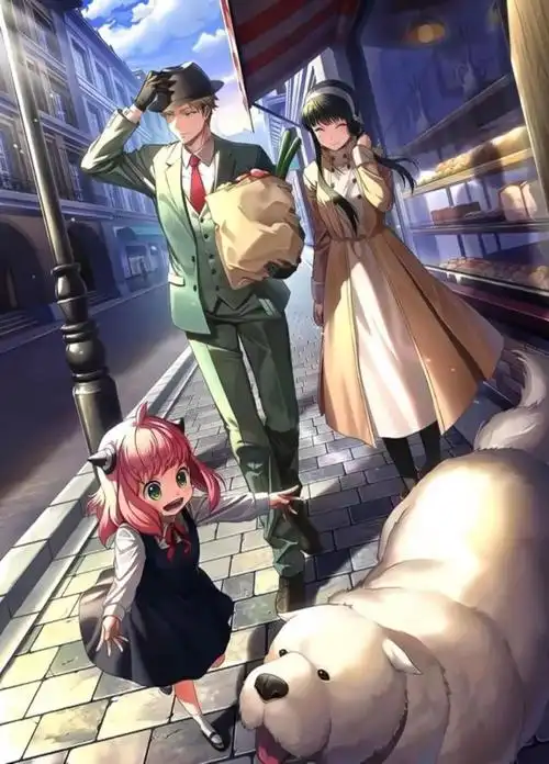 壁纸|《间谍过家家》瞬间获得最甜生活!