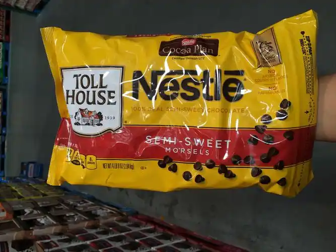 nestle 雀巢半甜巧克力豆2.04kg-美国超市原价直邮,www.55shangou.com