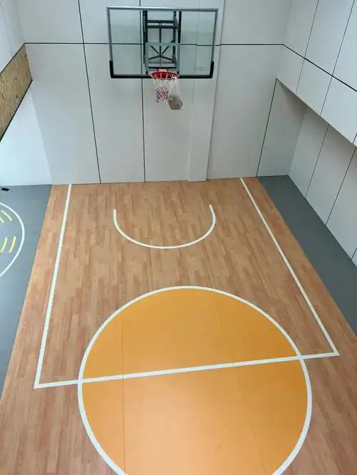 这灯,绝对也是棒棒哒95#别墅地下室装修  #杭州排屋别墅  #篮球场