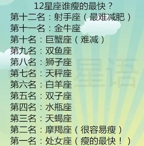 最适合十二星座的减肥运动,星座天使vs星座恶魔_手机搜狐网