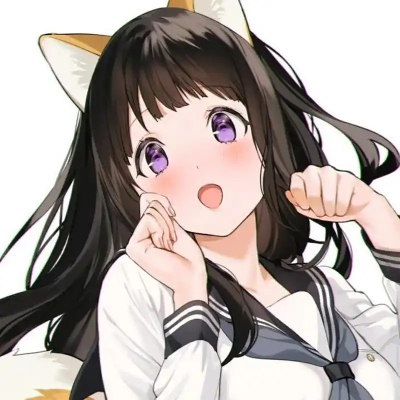 冰菓|千反田爱瑠|头像 不可商用 图源于网络 侵删 官方给孩子点流量吧