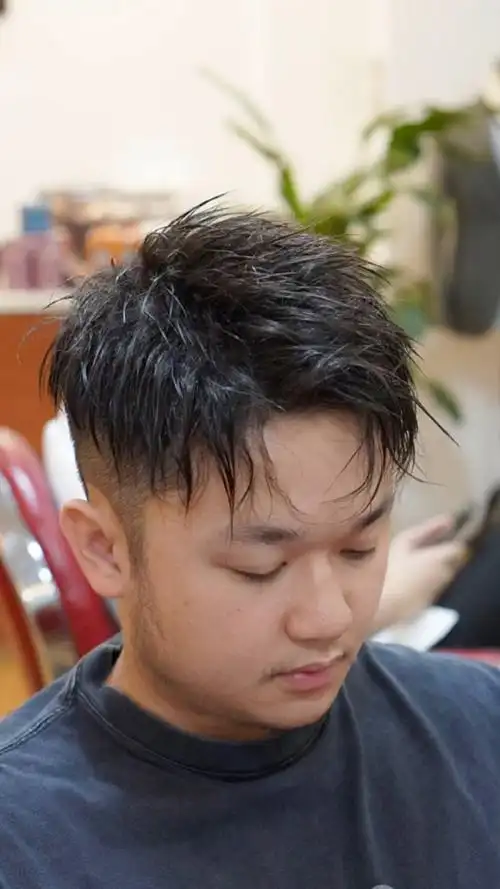 男士发型设计#摩根烫