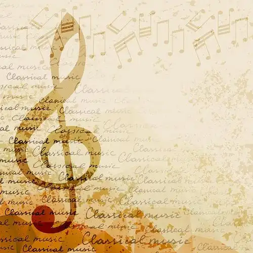 古典音乐,音符,模糊背景,背景_高清图片_全景视觉