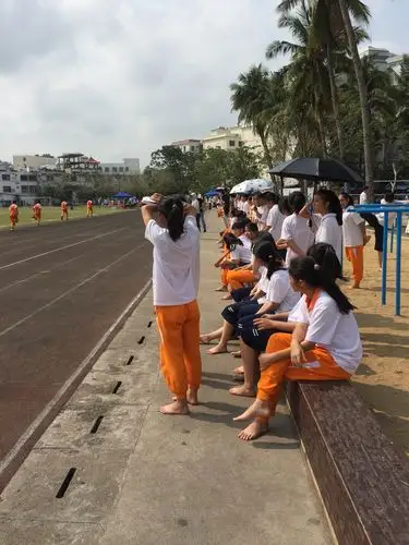 2018年3月28日,我们参加中考体育了