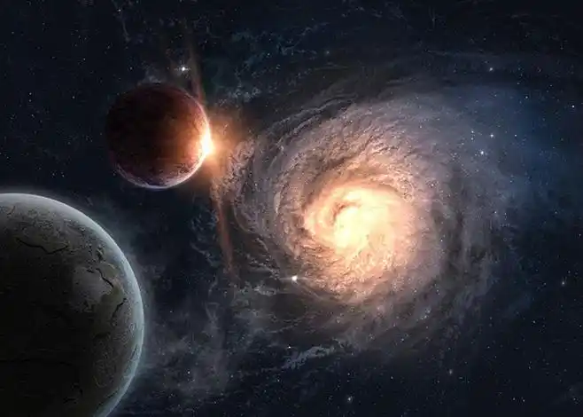 绚丽的宇宙星系美景高清图片