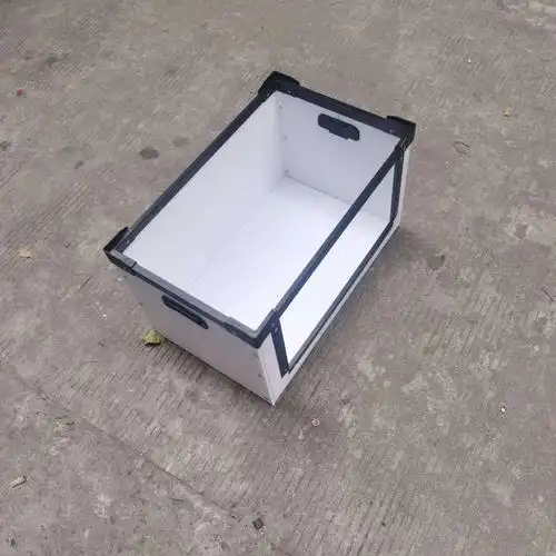 供应深圳pp塑料周转箱中空板骨架箱配刀卡挡板万通板瓦楞板钙塑箱