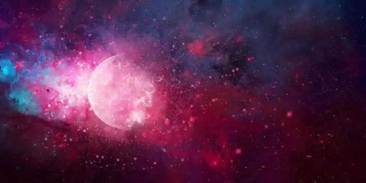 唯美梦幻星空图片