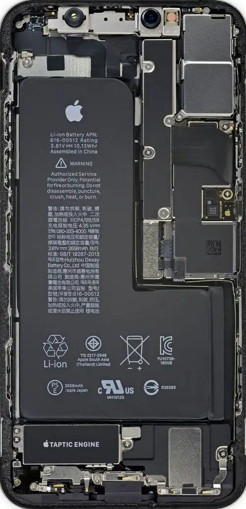 iphone xs max内部结构壁纸