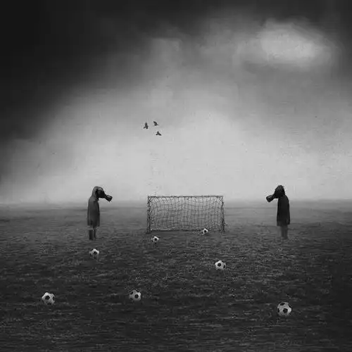 寂静无边一组精美的伤感黑白唯美意境图片