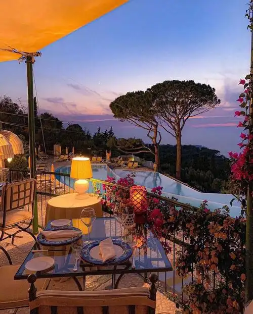 理想的度假生活