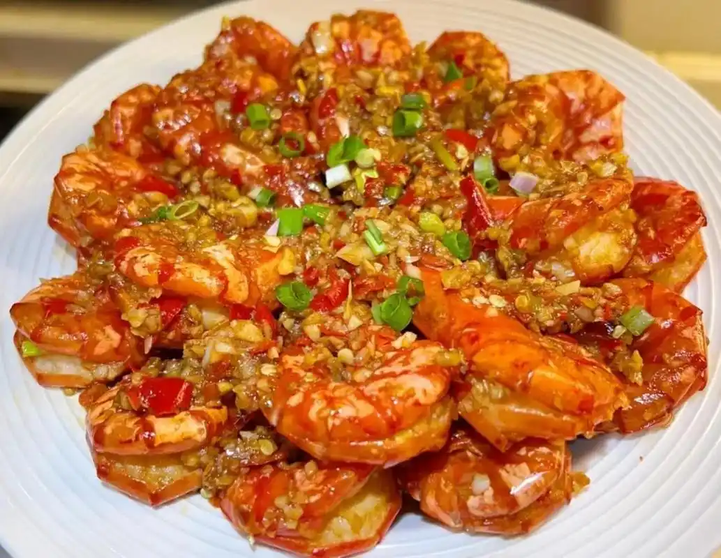 图片[1]-蒜蓉69大虾69的家常做法!-锦囊菜谱