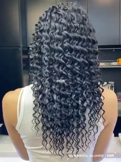 烫发92中长发烫发长发烫发92大波浪92丸子头烫92春夏浪漫卷发