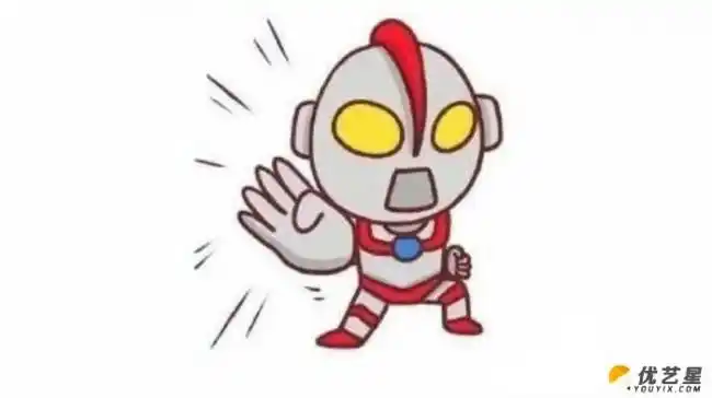 奥特曼怎么画简单的奥特曼简笔画画法厉害的奥特曼攻击造型卡通画手绘